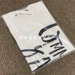 コムデギャルソン(COMME des GARCONS)のXXL コムデギャルソン 青山限定 リニューアル記念 縦書き フルロゴ Tシャツ(Tシャツ/カットソー(半袖/袖なし))