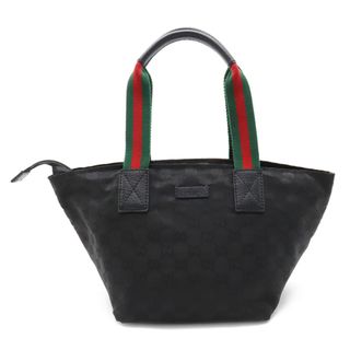 グッチ(Gucci)のグッチ GGナイロン シェリーライン トートバッグ （12360927）(トートバッグ)