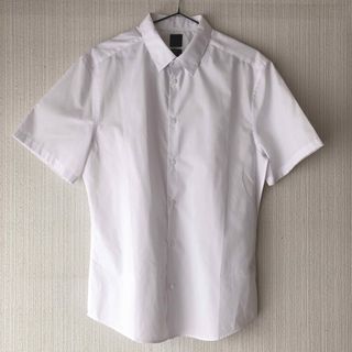 エイチアンドエム(H&M)の【最終値下げ】H&M メンズ 半袖シャツ スリムフィット(シャツ)
