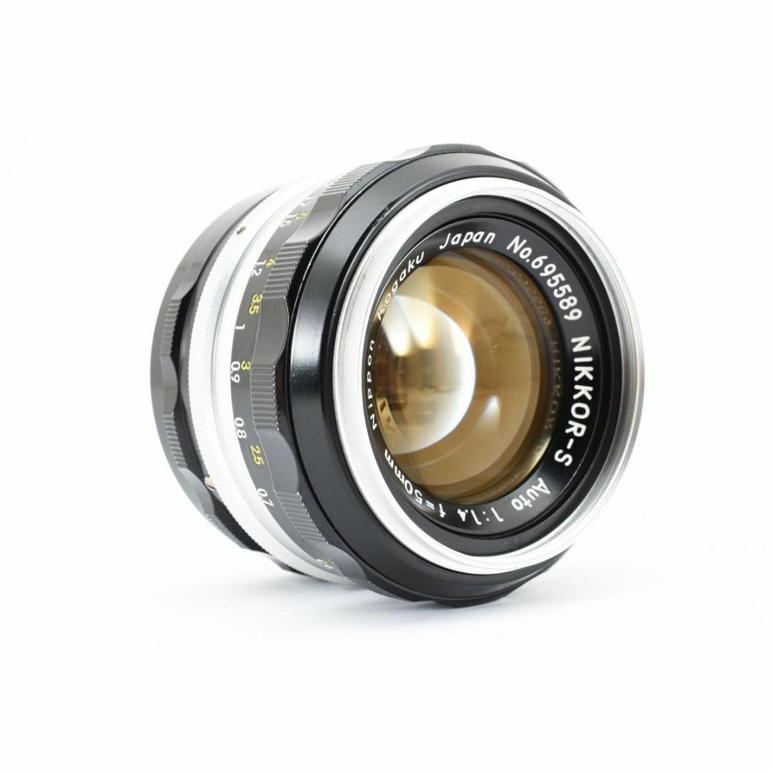 Nikon(ニコン)の美品　NIKON NIKKOR-S Auto 50mm f1.4 MF　B247 スマホ/家電/カメラのスマホ/家電/カメラ その他(その他)の商品写真