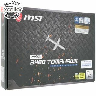 エムエスアイ(msi)の【新品訳あり(箱きず・やぶれ)】 MSI製　ATXマザーボード　MAG B460 TOMAHAWK　LGA1200 元箱あり(PCパーツ)