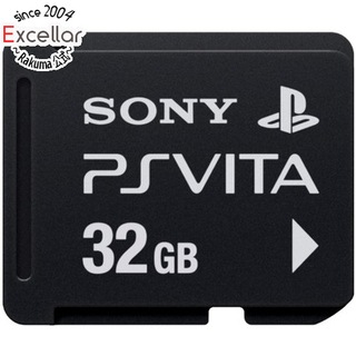 プレイステーションヴィータ(PlayStation Vita)の【新品(箱きず・やぶれ)】 SONY　PS Vita専用メモリーカード　32GB　PCH-Z321J(その他)