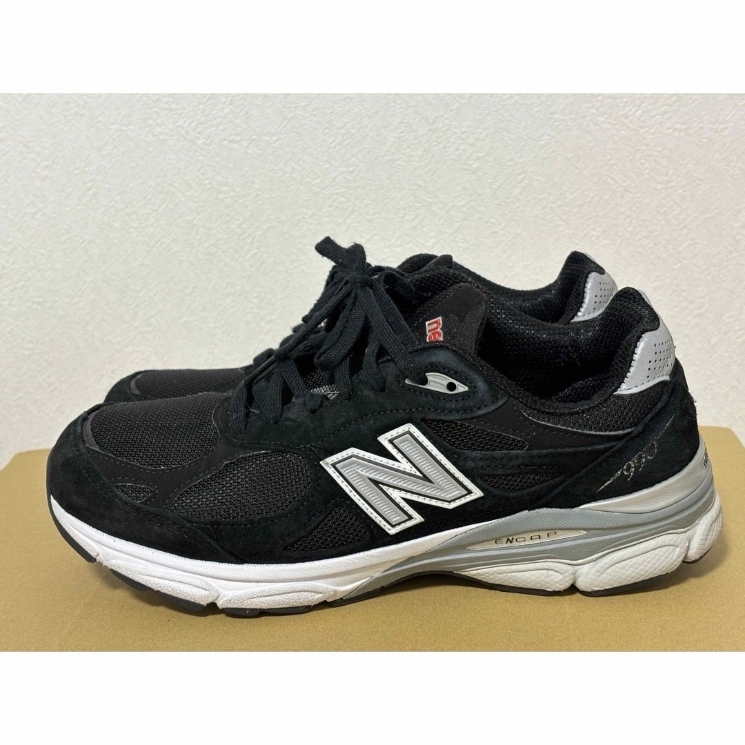 New Balance(ニューバランス)のニューバランス made in USAモデル　M990 BS3 ブラック メンズの靴/シューズ(スニーカー)の商品写真