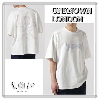 エルエイチピー(LHP)のLHP アンノウンロンドン Tシャツ トップス ホワイト シャツ(Tシャツ/カットソー(半袖/袖なし))