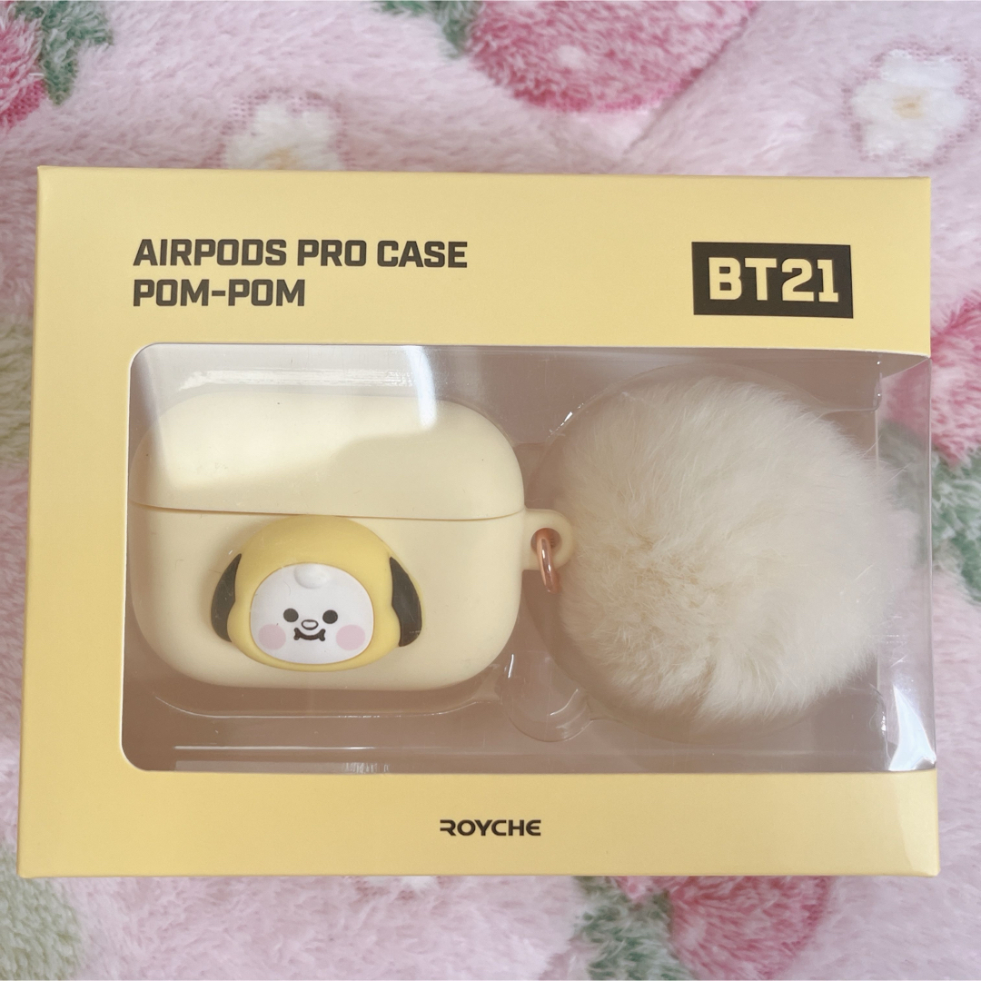 BT21(ビーティーイシビル)のBaby Airpods Pro Case Pom Pom  CHIMMY エンタメ/ホビーのおもちゃ/ぬいぐるみ(キャラクターグッズ)の商品写真