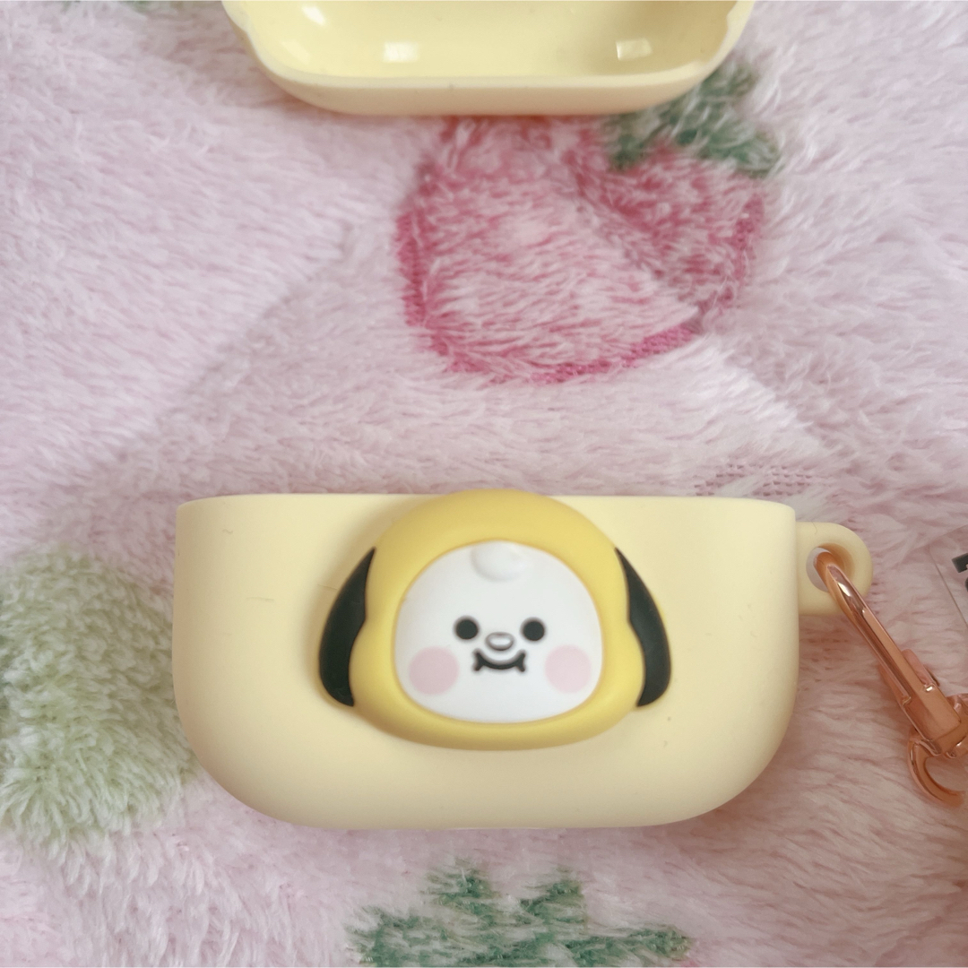 BT21(ビーティーイシビル)のBaby Airpods Pro Case Pom Pom  CHIMMY エンタメ/ホビーのおもちゃ/ぬいぐるみ(キャラクターグッズ)の商品写真