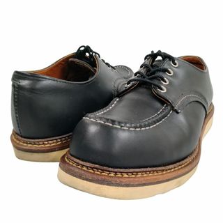 RED WING レッドウィング 8106 オックスフォード モックトゥ レザー シューズ ブラック サイズUS8D=26cm 正規品 / 33983