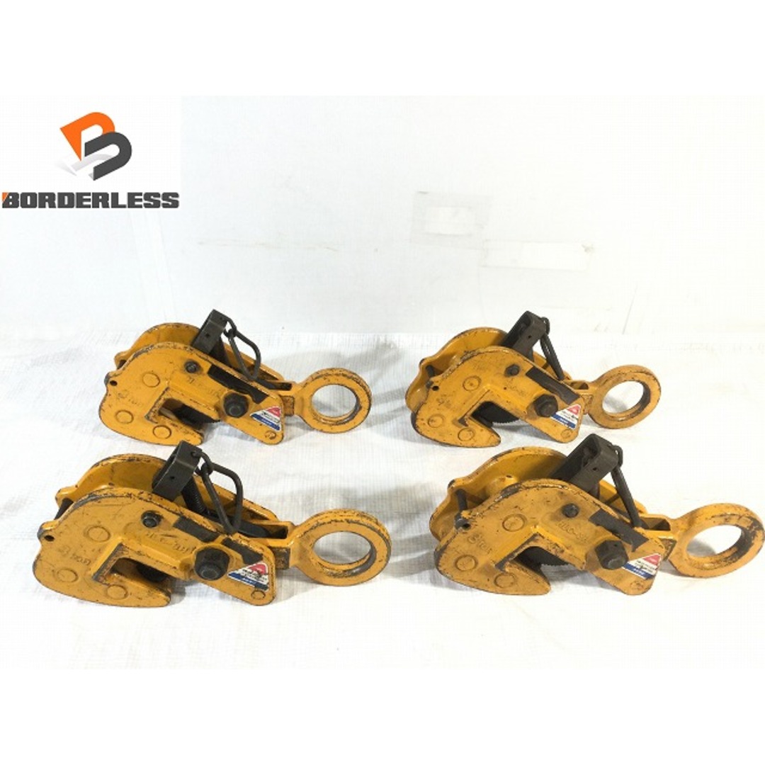 ☆中古品☆ 4個セット SUPERTOOL スーパーツール 横吊クランプ ☆中古品☆ 4個セット SUPERTOOL スーパーツール 横吊クランプ