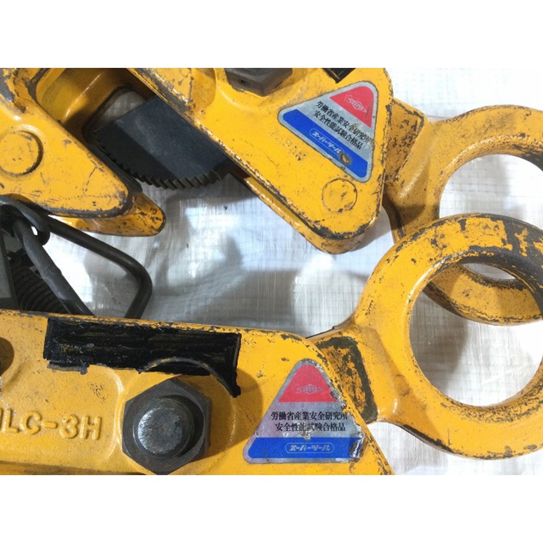 ☆中古品☆ 4個セット SUPERTOOL スーパーツール 横吊クランプ ☆中古品☆ 4個セット SUPERTOOL スーパーツール 横吊クランプ