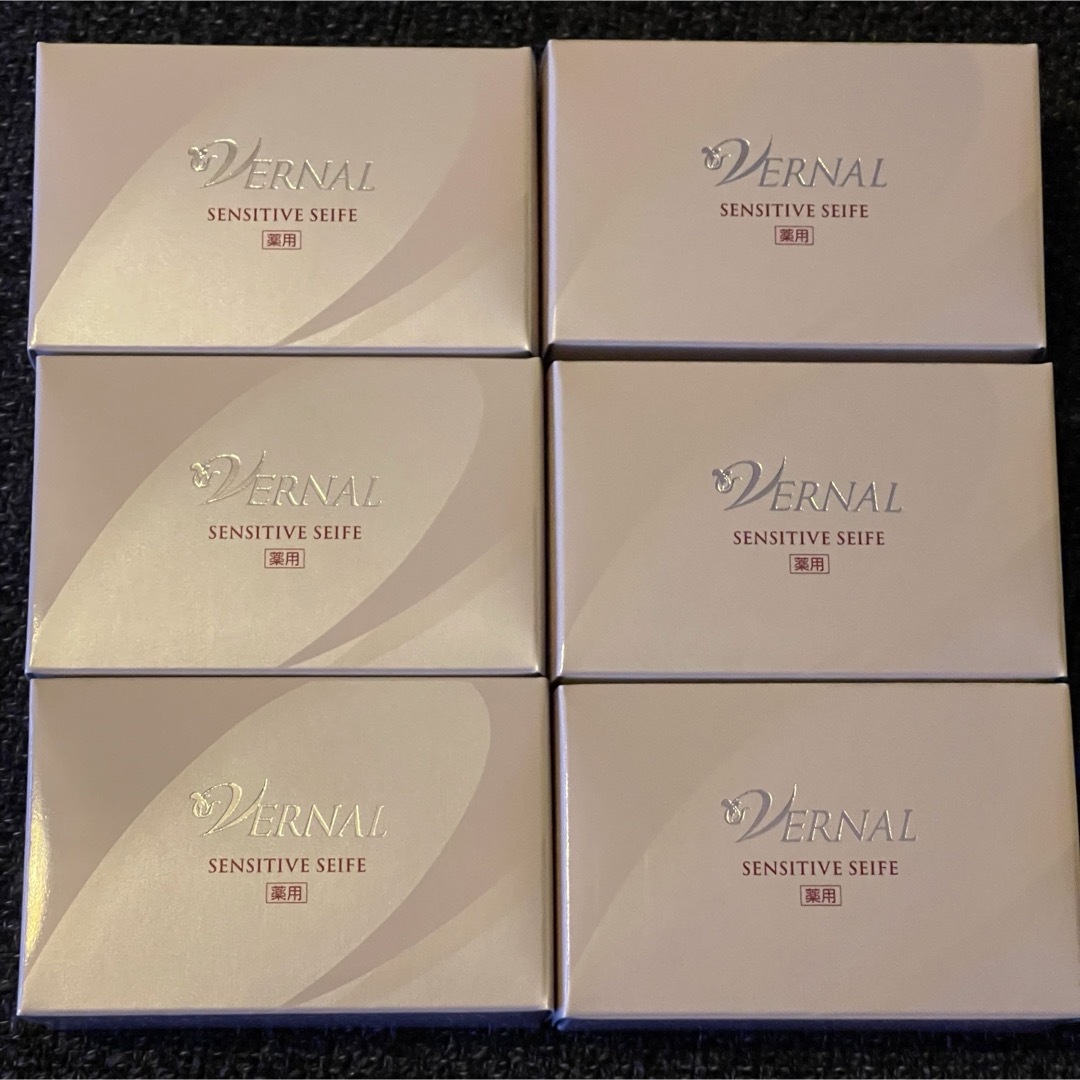 VERNAL(ヴァーナル)のVERNAL ヴァーナル バーナル 石鹸 せっけん センシティブ 110g×6 コスメ/美容のスキンケア/基礎化粧品(洗顔料)の商品写真