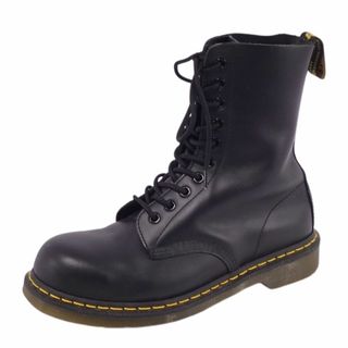 ドクターマーチン(Dr.Martens)のドクターマーチン Dr.Martens ブーツ ショートブーツ 10ホール 1919 スムースレザー シューズ メンズ UK7(26cm相当) ブラック(ブーツ)