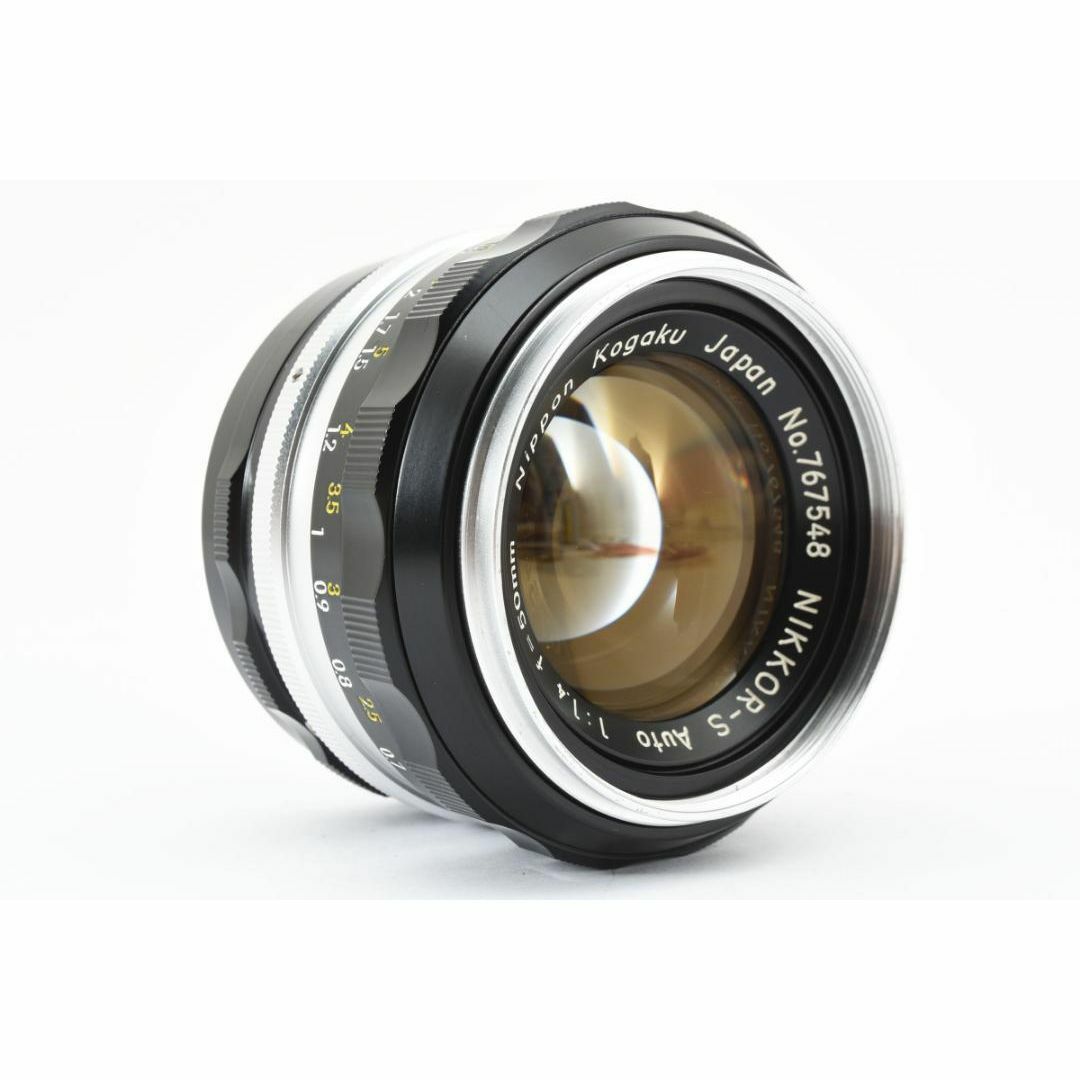 Nikon(ニコン)の超美品 ニコン NIKKOR-S Auto 50mm f1.4 MF C674 スマホ/家電/カメラのスマホ/家電/カメラ その他(その他)の商品写真