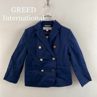 グリードインターナショナル(Greed International)のGREED International ダブル テーラードジャケット S(テーラードジャケット)