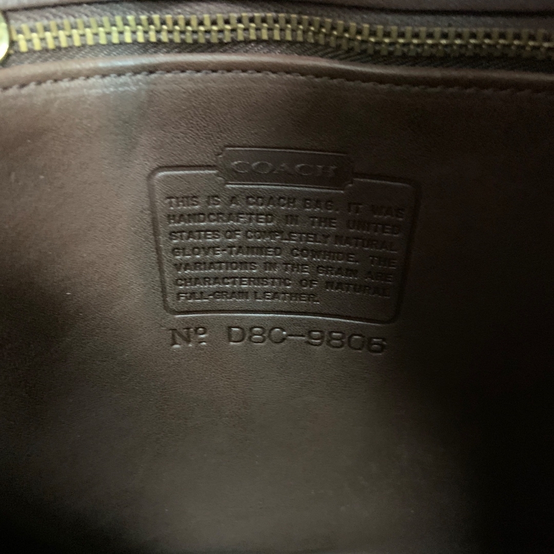 COACH(コーチ)のOLD COACH オールドコーチ 9806 クリーニング コンディショニング済 レディースのバッグ(ショルダーバッグ)の商品写真