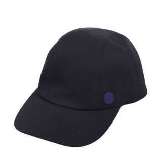 エルメス(Hermes)の極美品 エルメス HERMES キャップ Miles Robot cap マイルスロボットキャップ セリエボタン レザーパッチ 帽子 メンズ ドイツ製 59 ブラック(その他)