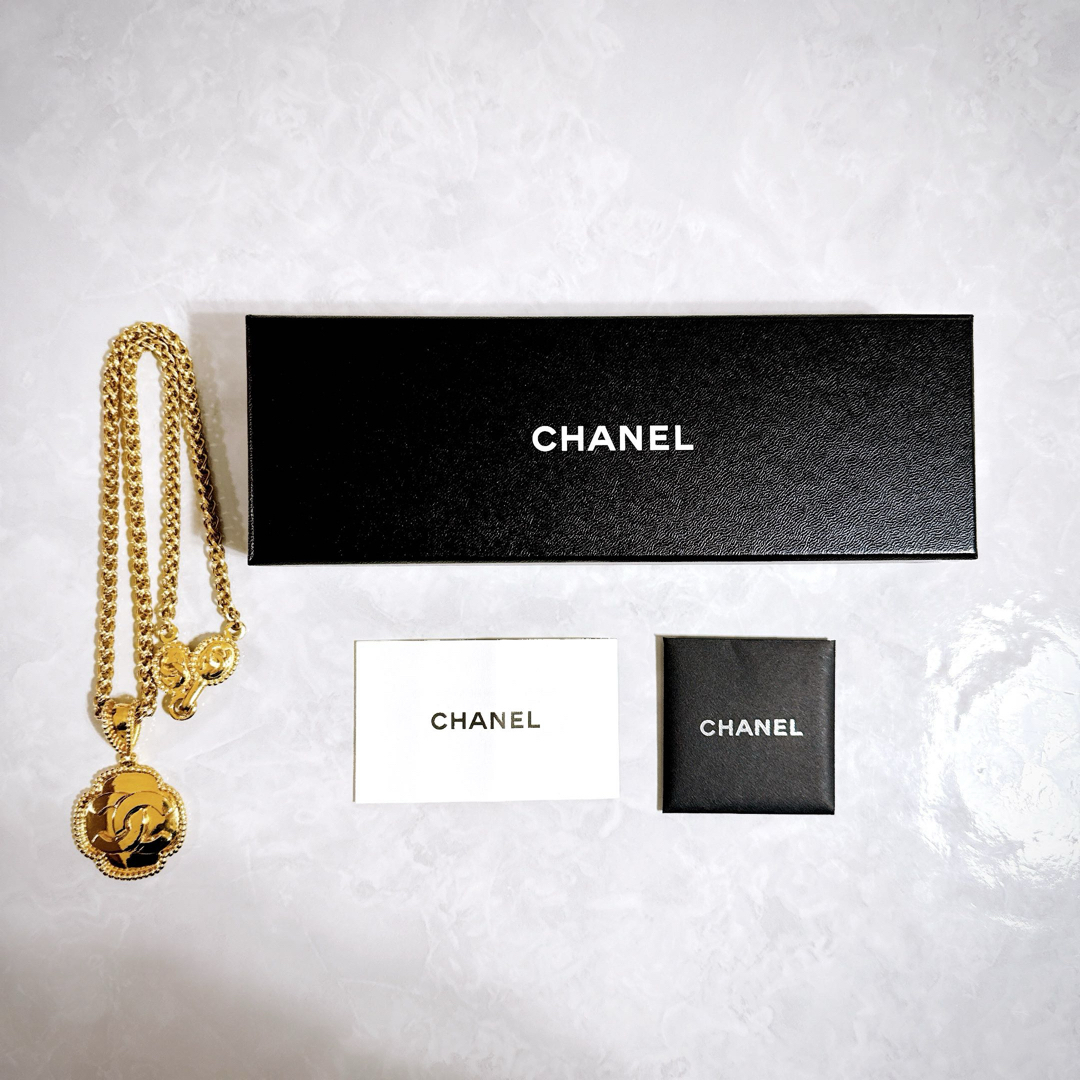 CHANEL(シャネル)のシャネル　CHANEL 96A ココマーク　ネックレス　ヴィンテージ　ゴールド レディースのアクセサリー(ネックレス)の商品写真