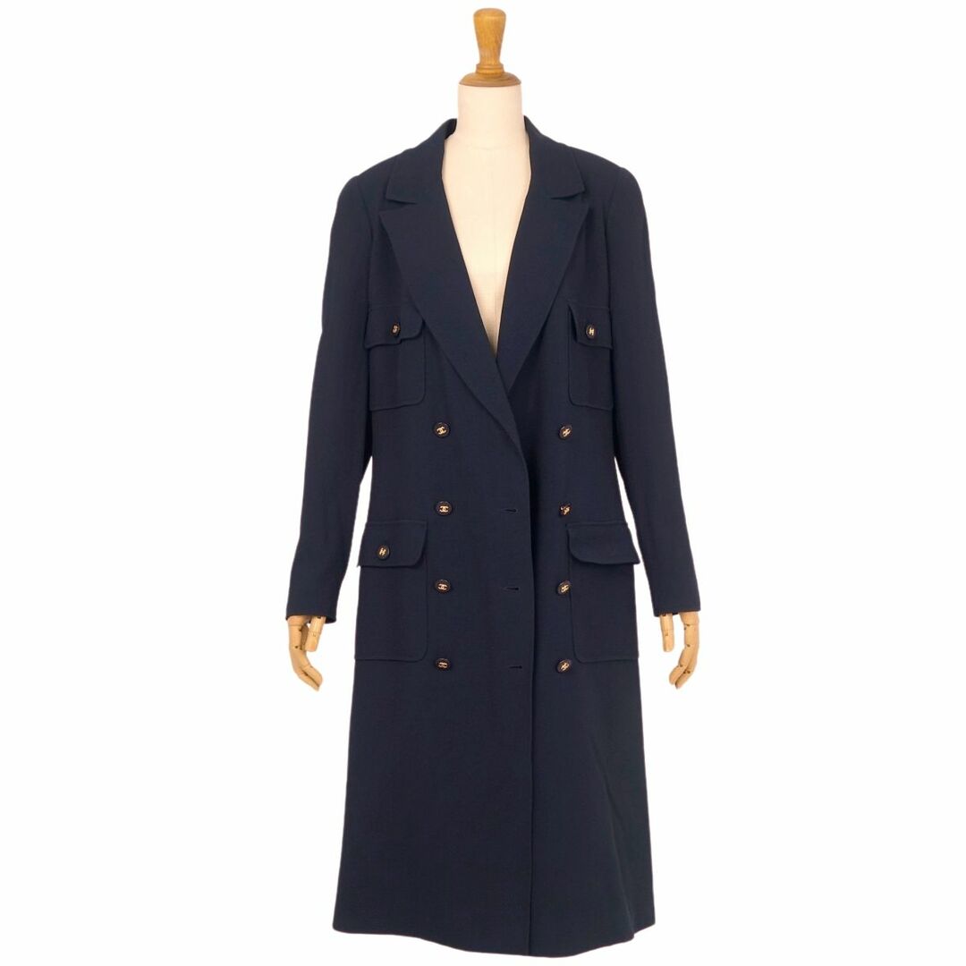 CHANEL - Vintage シャネル CHANEL 97P コート ロングコート CHANEL - Vintage シャネル CHANEL 97P コート ロングコート
