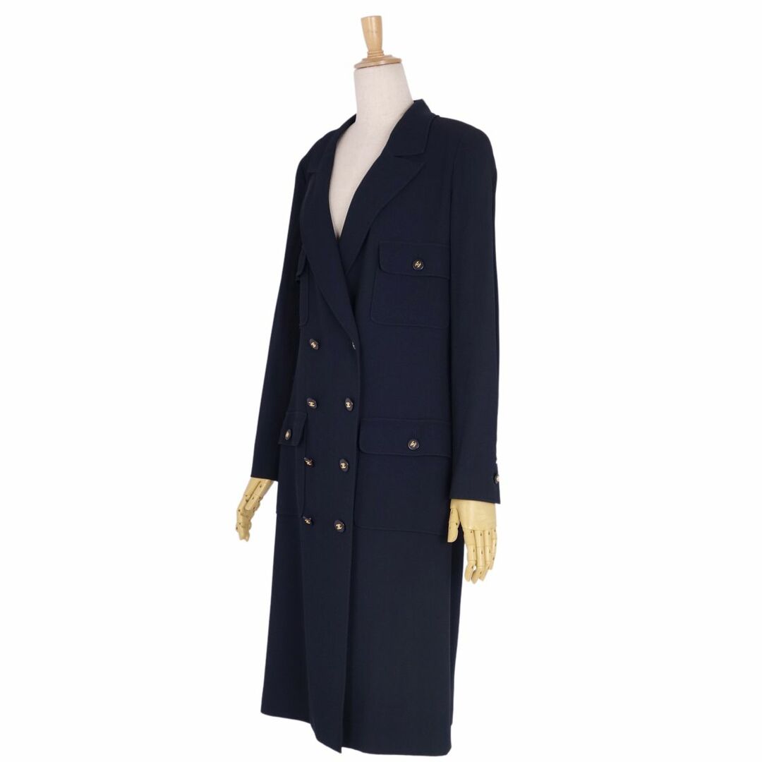 CHANEL - Vintage シャネル CHANEL 97P コート ロングコート CHANEL - Vintage シャネル CHANEL 97P コート ロングコート