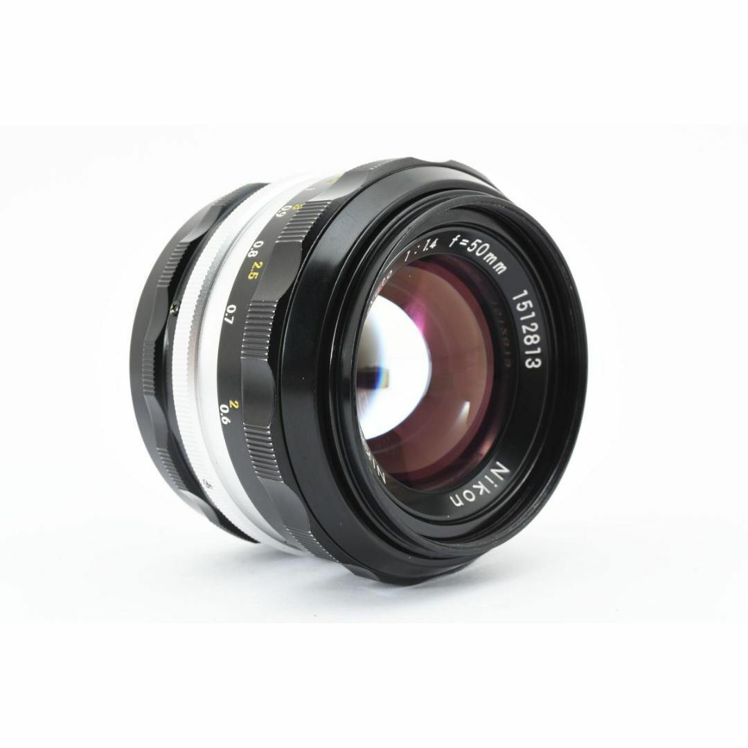 Nikon(ニコン)の超美品 ニコン NIKKOR-S.C Auto 50mm 1.4 MF C688 スマホ/家電/カメラのスマホ/家電/カメラ その他(その他)の商品写真