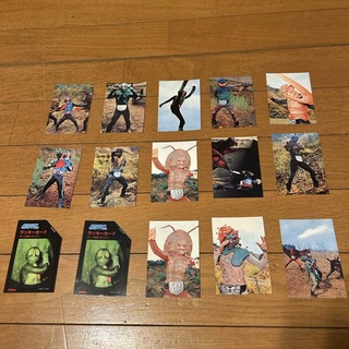 カルビー - 仮面ライダー　カード　15枚　カルビー