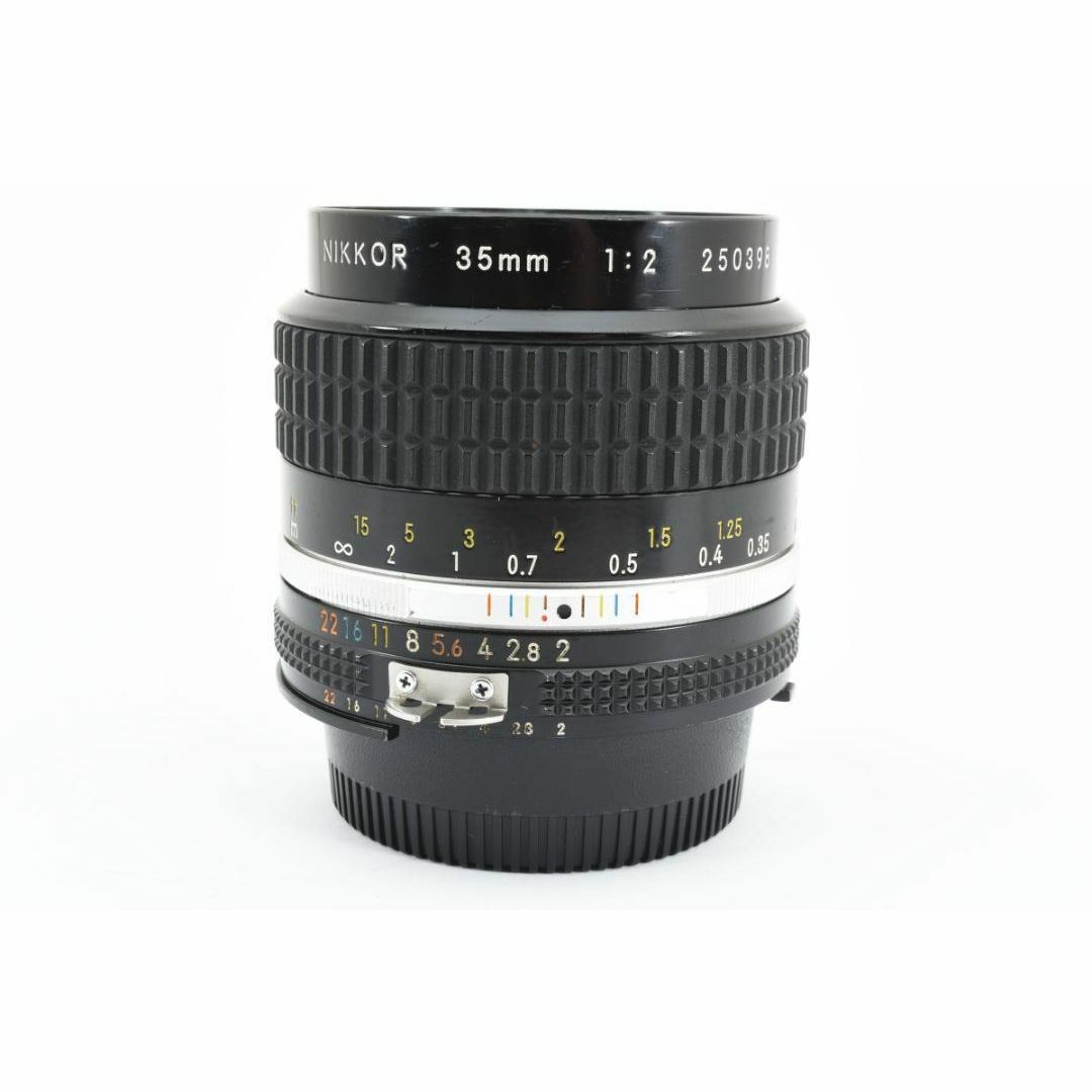 Nikon(ニコン)の美品 NIKON ニコン AI-S NIKKOR 35mm f2 MF C481 スマホ/家電/カメラのスマホ/家電/カメラ その他(その他)の商品写真