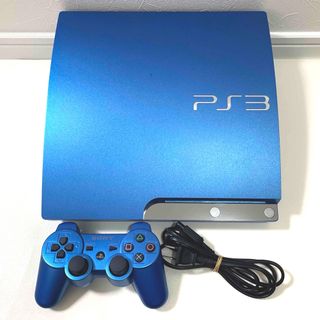 PS3 ブルー 本体 青 CECH-3000B プレイステーション3