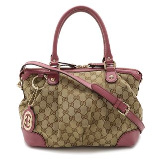 グッチ(Gucci)のグッチ スーキー GGキャンバス ハンドバッグ （12370496）(ショルダーバッグ)