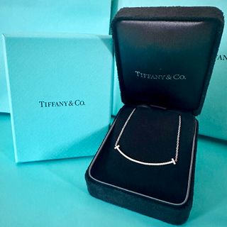 ティファニー(Tiffany & Co.)の優香様⭐︎TIFFANY&Co. ダイヤTスマイルK18WGスモールネックレス(ネックレス)