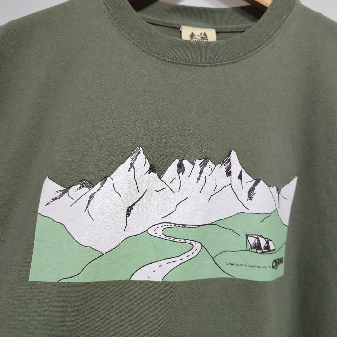 ★ogawa 小川テント キャンプ アウトドア プリント Tシャツ メンズのトップス(Tシャツ/カットソー(半袖/袖なし))の商品写真