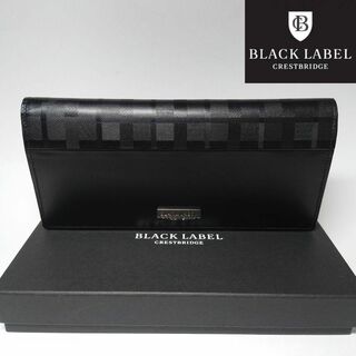 ブラックレーベルクレストブリッジ(BLACK LABEL CRESTBRIDGE)の【新品未使用】ブラックレーベルクレストブリッジ かぶせ長財布チェック(長財布)