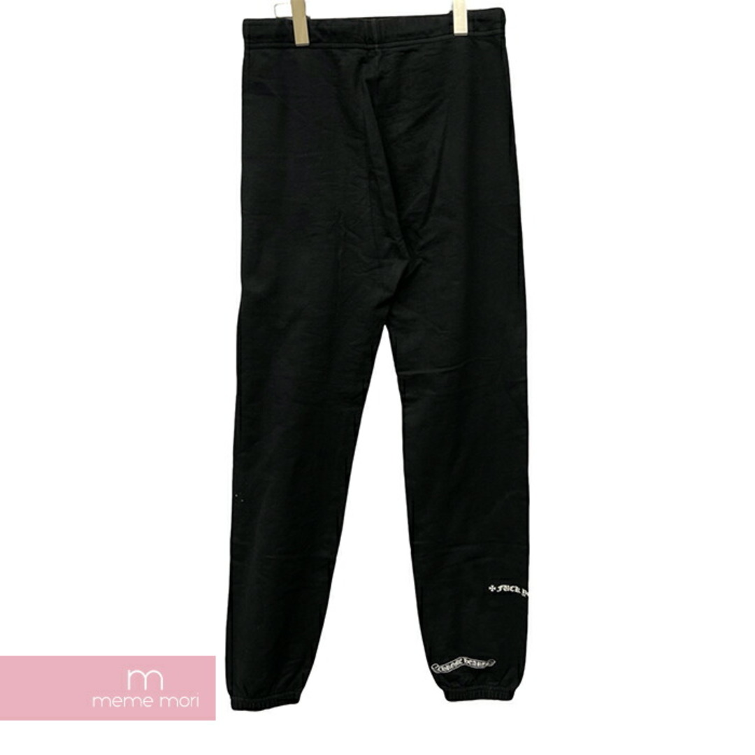 Chrome Hearts(クロムハーツ)のCHROME HEARTS Logo Print Sweat Long Pants クロムハーツ ロゴプリントスウェットロングパンツ ダガー ブラック サイズM 【240410】【新古品】【me04】 メンズのスーツ(スラックス/スーツパンツ)の商品写真