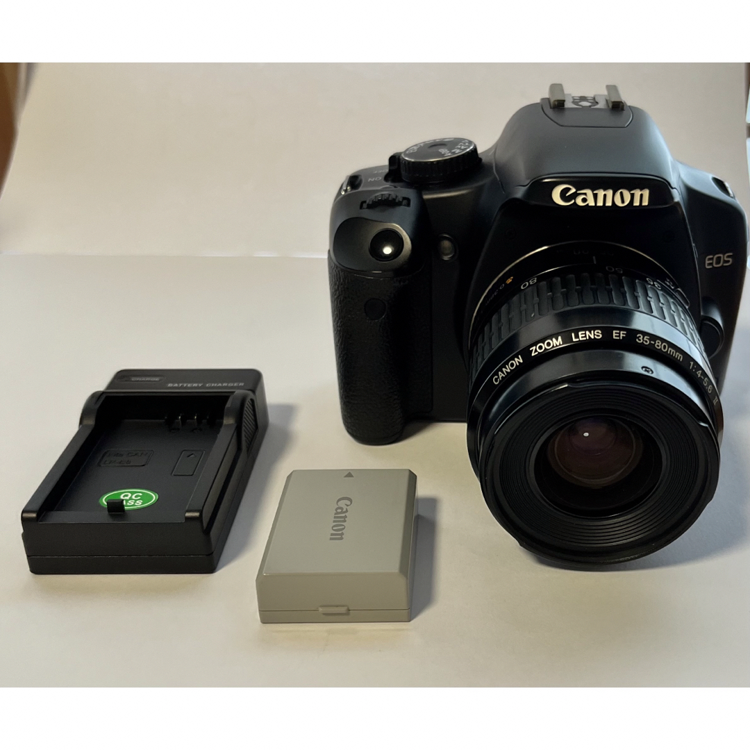 Canon(キヤノン)のCannon eos kiss x2 レンズキット SDカードなし スマホ/家電/カメラのカメラ(デジタル一眼)の商品写真