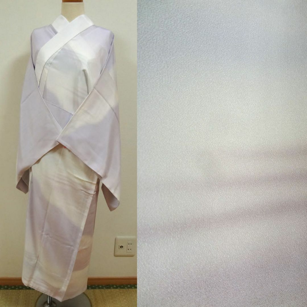 淡い紫色のぼかし　長襦袢（胴抜き、袖無双） レディースの水着/浴衣(着物)の商品写真