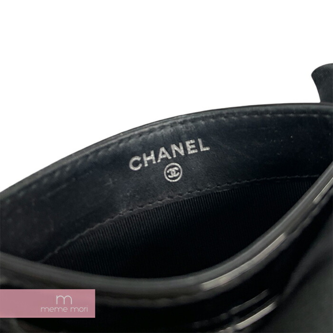 Hermes(エルメス)のCHANEL BOY CHANEL Round Zipper Wallet A80288 Y04059 94305 シャネル ボーイシャネル ラウンドジップウォレット ココマーク キャビアスキン レザー ブラック 【240410】【中古-B】【me04】 メンズのファッション小物(折り財布)の商品写真