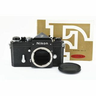 ニコン(Nikon)の超美品 ニコン F アイレベル ブラック 説明書付き　モルト新品交換済 C378(その他)