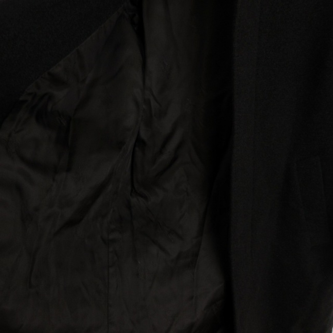 バーバリー ロンドン ステンカラーコート メルトン 丈 茶 36 M位 ■SM1 メンズのジャケット/アウター(ステンカラーコート)の商品写真