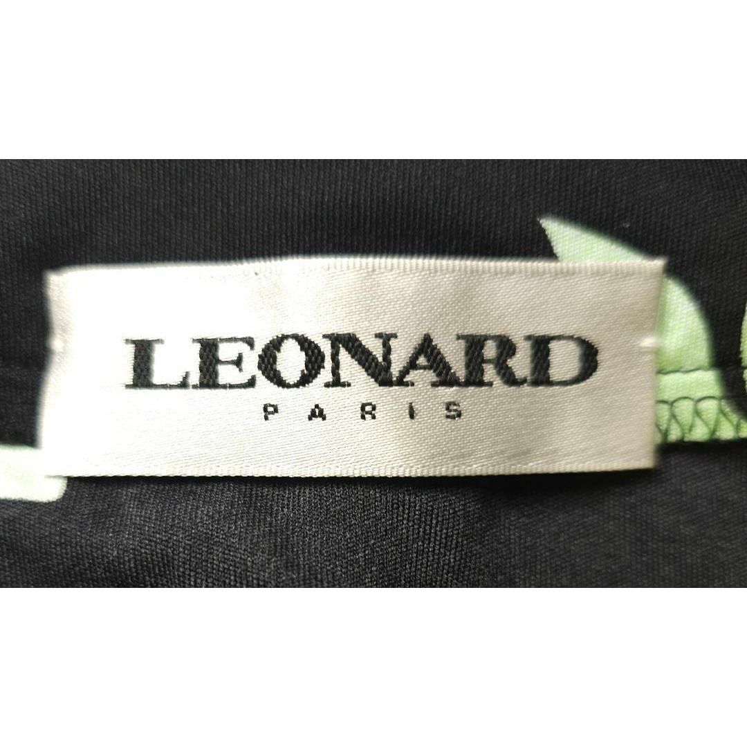 LEONARD(レオナール)のレオナール Paris インポート　ワンピース インポート 40　白タグ レディースのワンピース(ひざ丈ワンピース)の商品写真