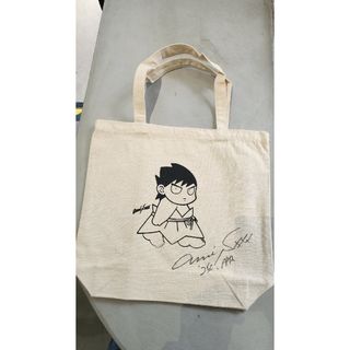 柴田亜美個展　めでたい動物展　トートバッグ　サイン入り　最新　未使用(トートバッグ)