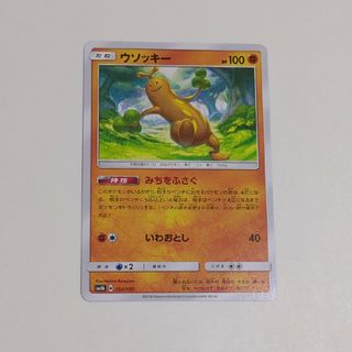 ポケモン(ポケモン)のウソッキー みちをふさぐ いわおとし 1枚 ポケモンカード エクストラ(シングルカード)