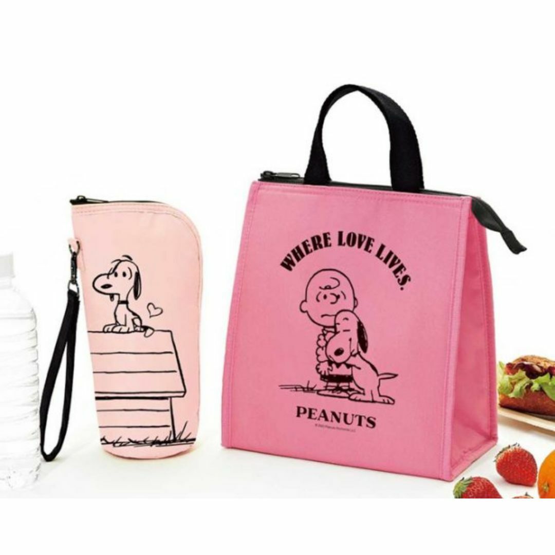 PEANUTS(ピーナッツ)のPEANUTS☆保温保冷バッグ&ペットボトルホルダー レディースのバッグ(その他)の商品写真