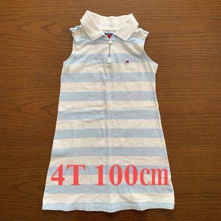 トミーヒルフィガー(TOMMY HILFIGER)の《お値下げ》4T ノースリーブワンピース TOMMYHILFIGER(ワンピース)