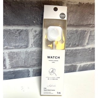 スリーコインズ(3COINS)の【新品】Apple Watch充電器(バッテリー/充電器)