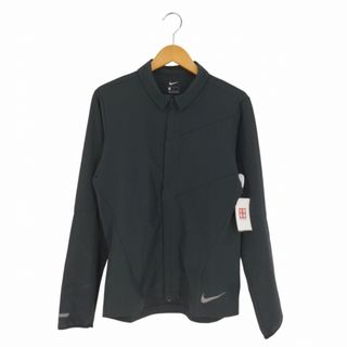 ナイキ(NIKE)のNIKE(ナイキ) ストレッチポリエステルフルジップシャツ メンズ トップス(その他)