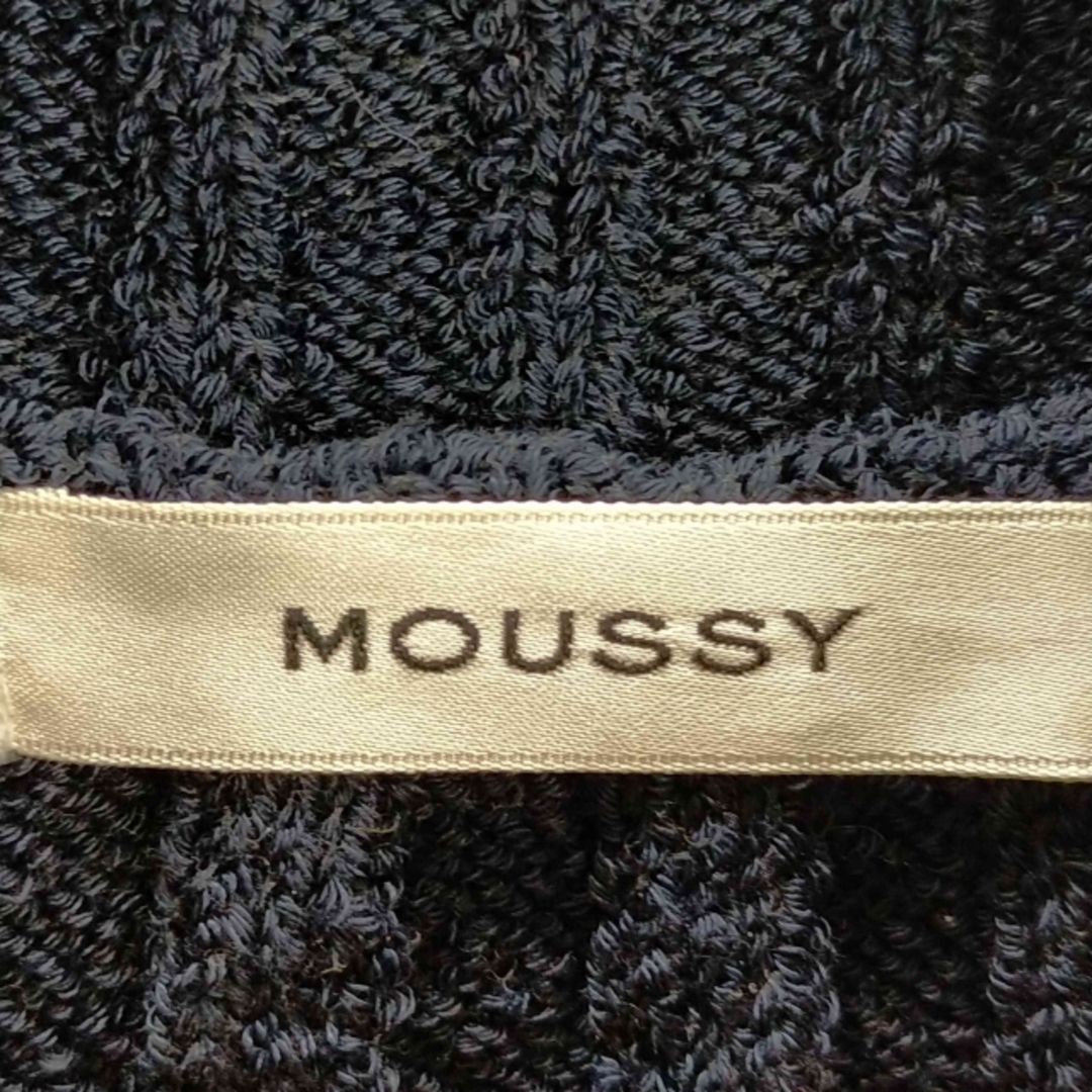 moussy(マウジー)のmoussy(マウジー) WIDE RIB LONG セーター レディース レディースのトップス(ニット/セーター)の商品写真