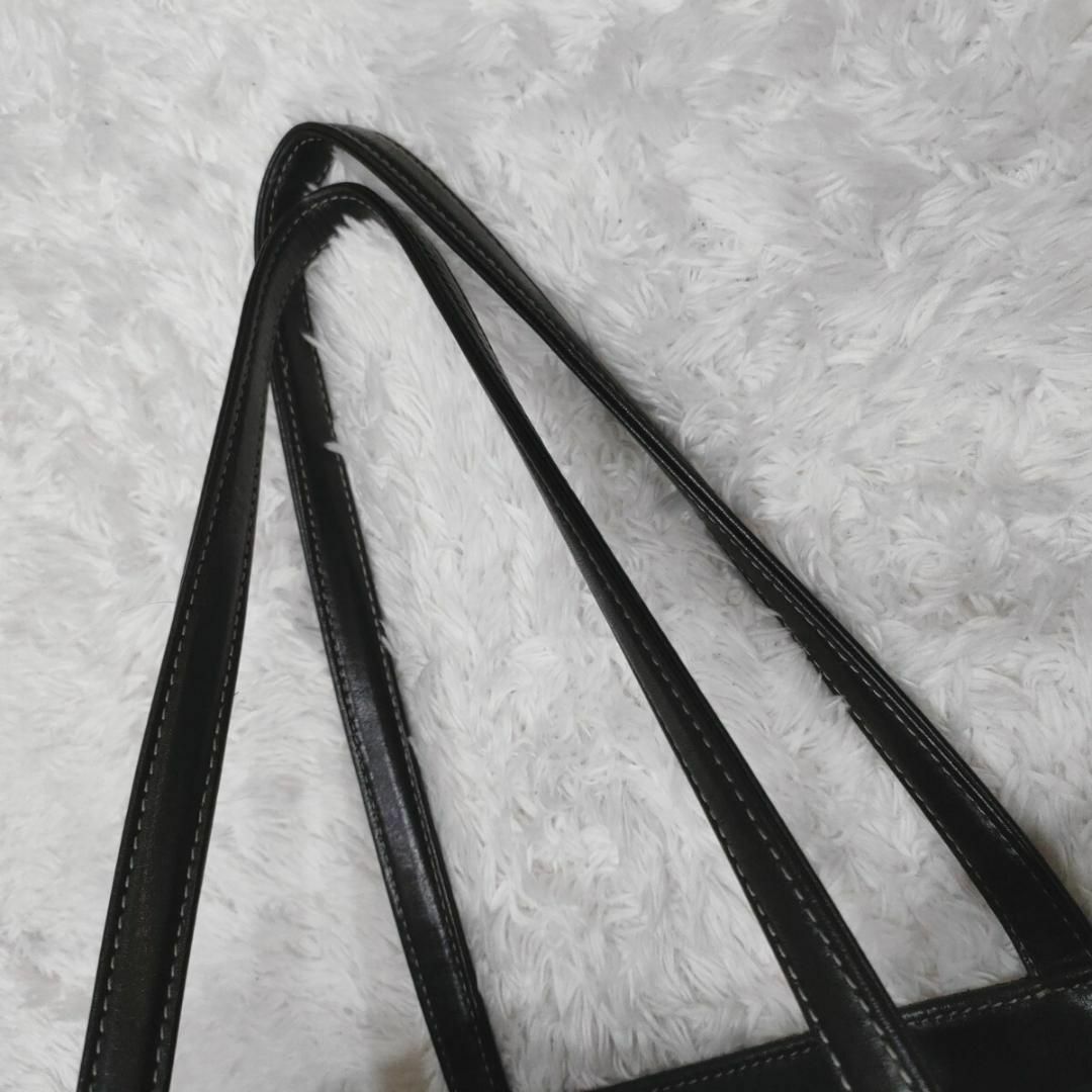 aniary(アニアリ)の美品●aniary アニアリトートバッグ 肩掛け レザー ブラック A4 メンズのバッグ(トートバッグ)の商品写真