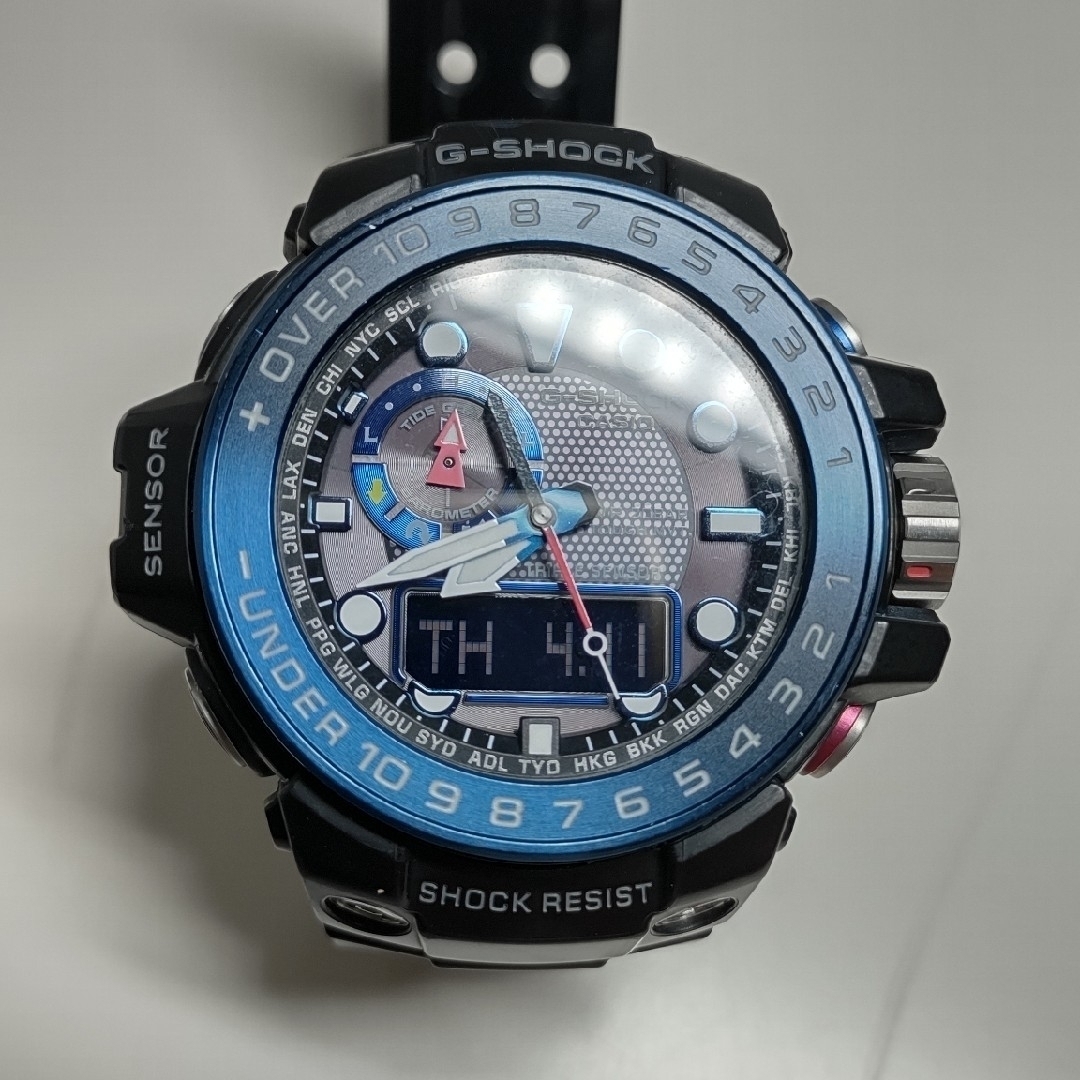 G-SHOCK(ジーショック)のG-SHOCK ガルフマスター GWN-1000B-1BJF メンズの時計(腕時計(デジタル))の商品写真