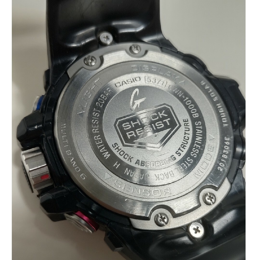 G-SHOCK(ジーショック)のG-SHOCK ガルフマスター GWN-1000B-1BJF メンズの時計(腕時計(デジタル))の商品写真