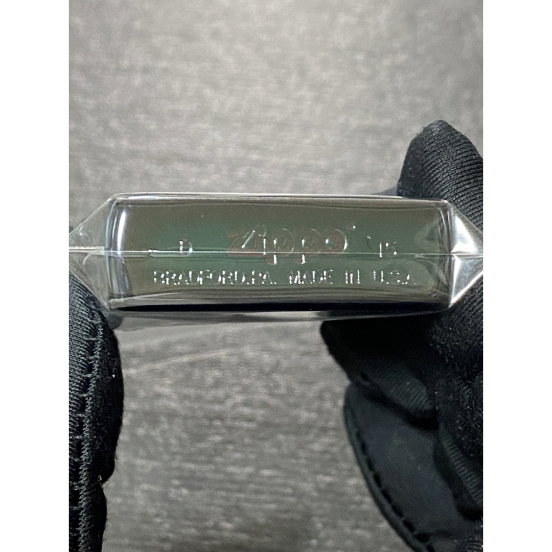 zippo ピース ブルーチタン 限定品 希少モデル 2015年製 ③の zippo ピース ブルーチタン 限定品 希少モデル 2015年製 ③の