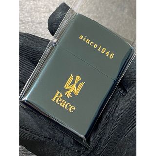 zippo ピース ブルーチタン 限定品 希少モデル 2015年製 ③(その他)