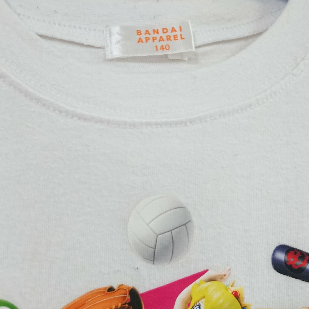 しまむら(シマムラ)のしまむら スーパーマリオ Tシャツ 140cm キッズ/ベビー/マタニティのキッズ服男の子用(90cm~)(Tシャツ/カットソー)の商品写真